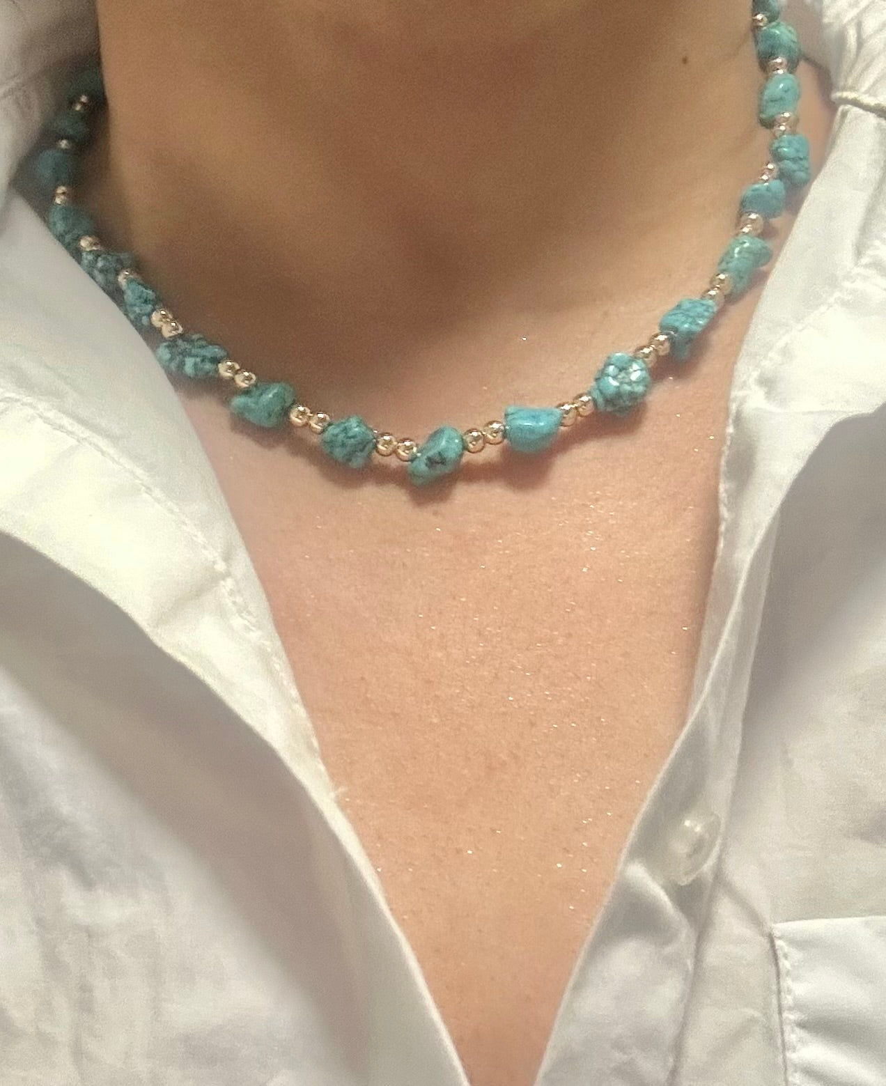 Coastal Turquoise Necklace