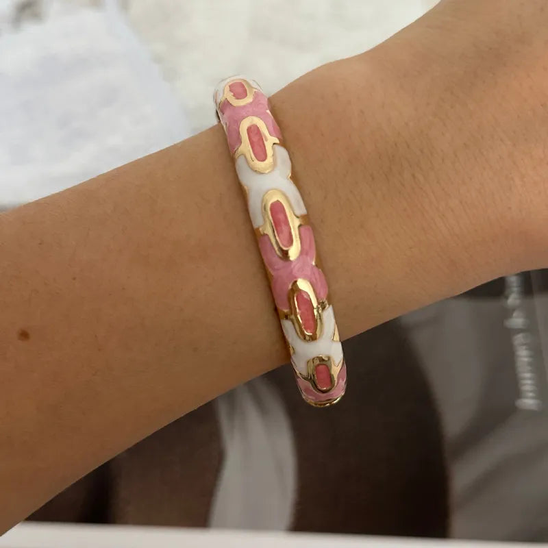 Geometric Multicolor Bracelet